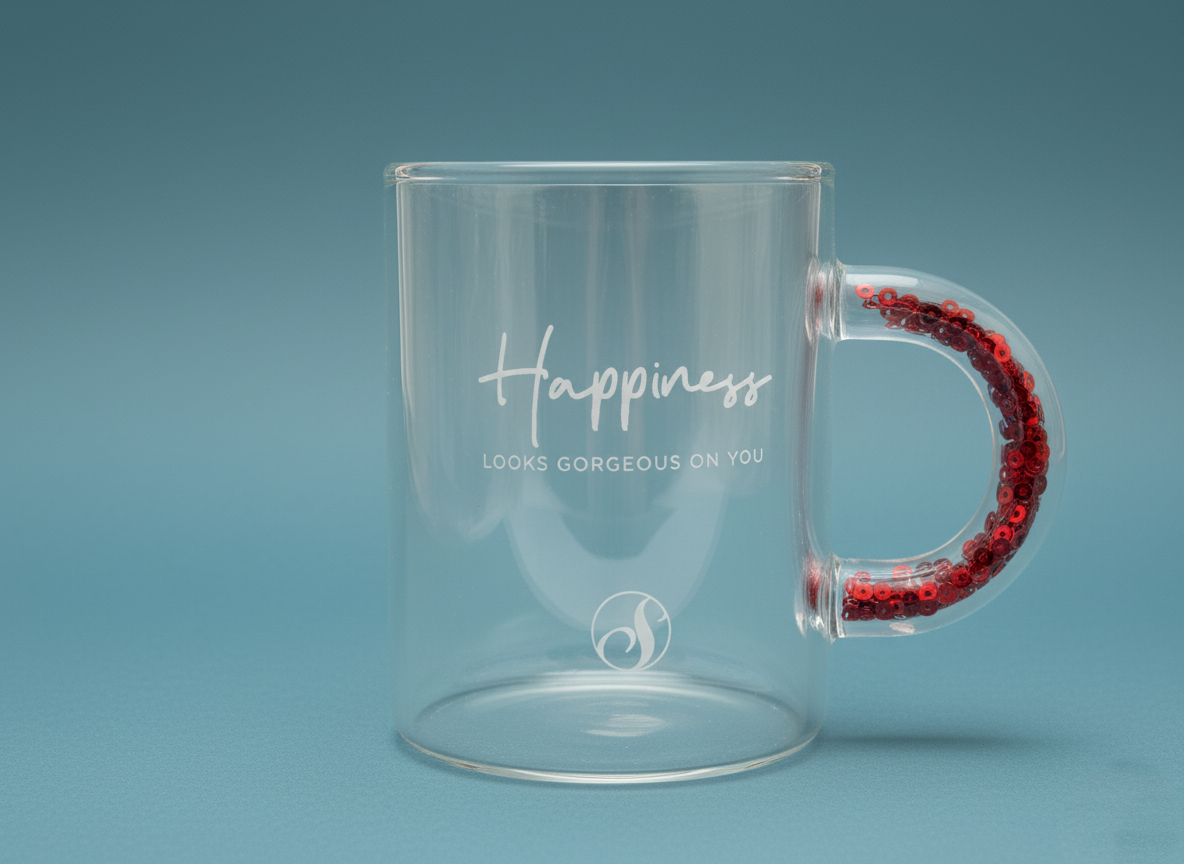 Taza transparente de 320 ml - Imagen 3