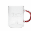 Taza transparente de 320 ml