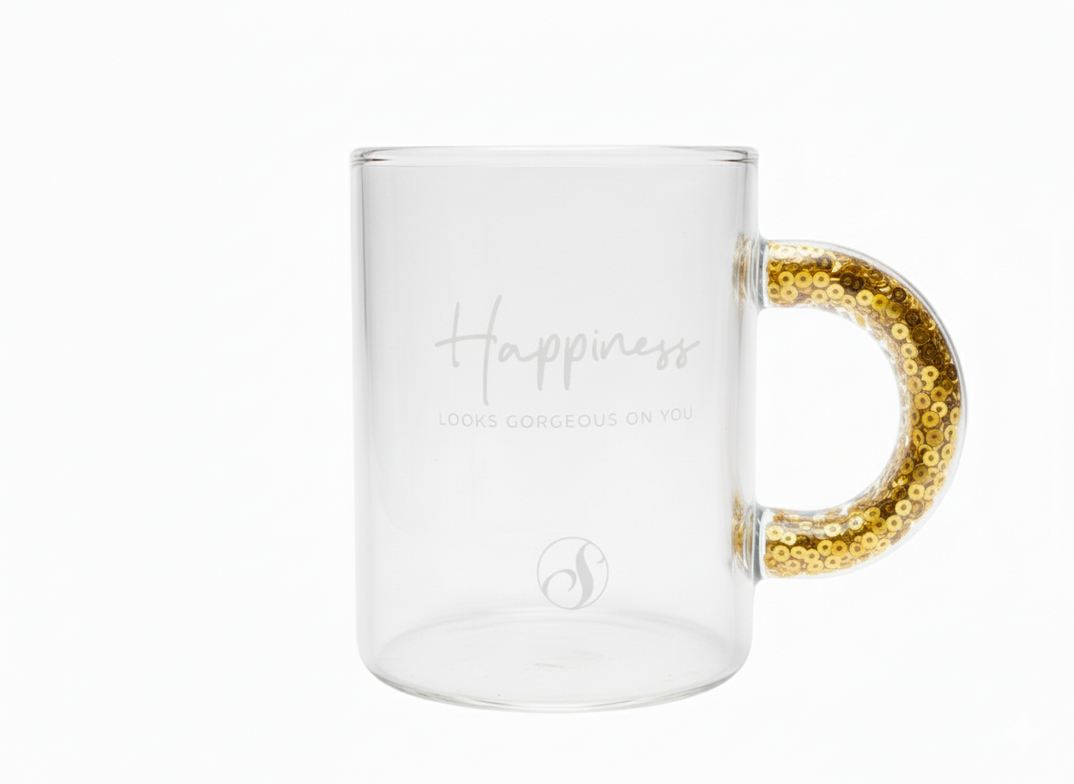 Transparente / dorado