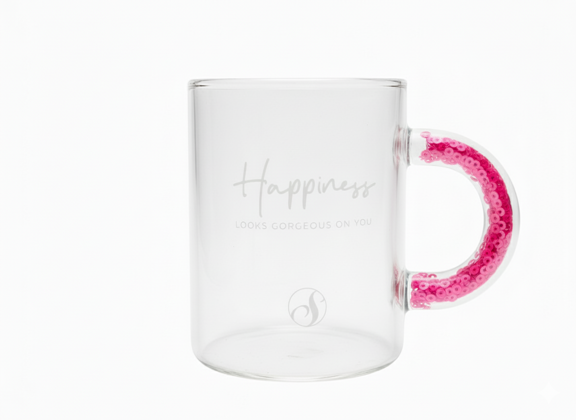 Transparente / rosado